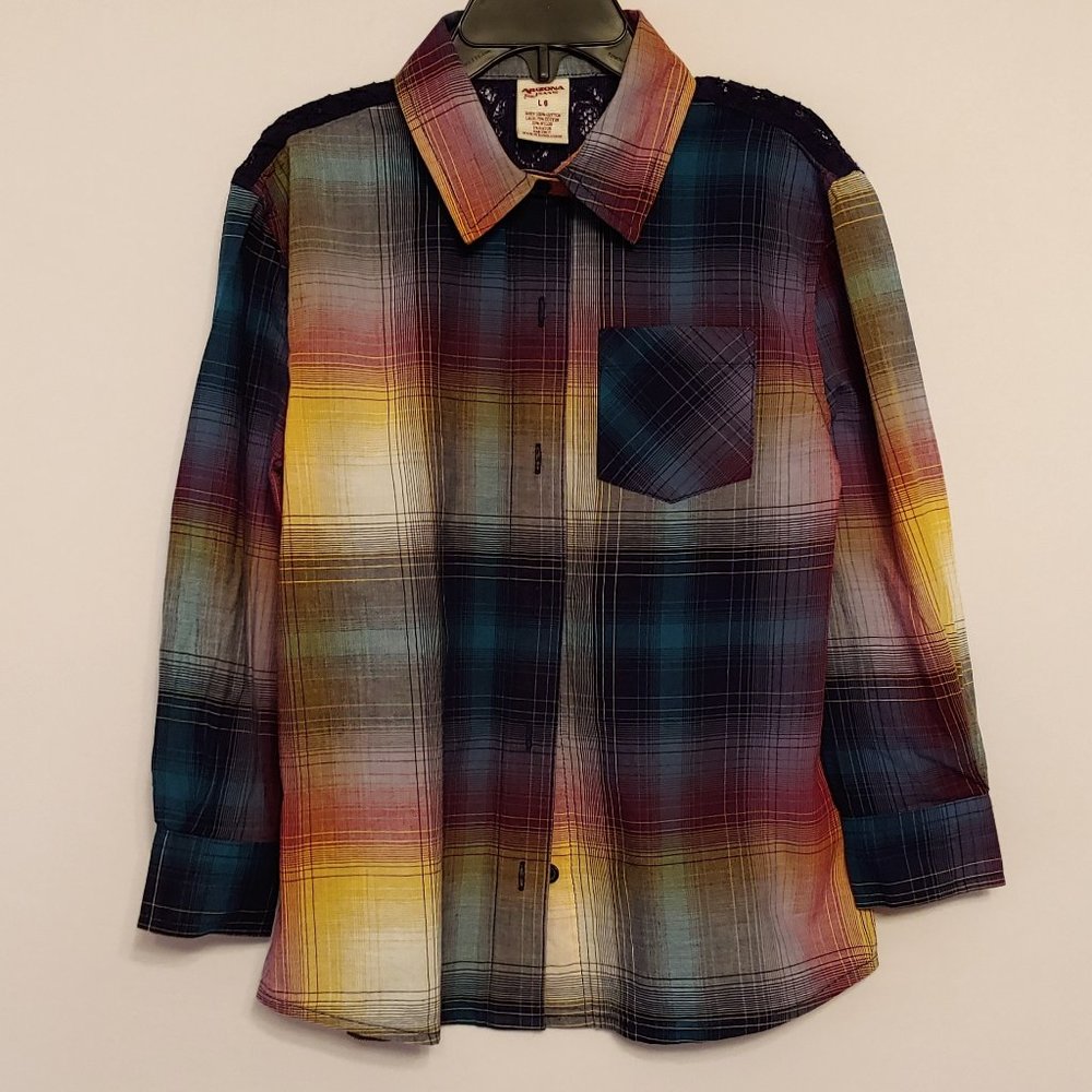 Arizona Girls Shirt Size L6